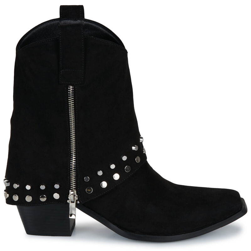Exé Shoes 2153-2323-FABRIC-BLACK Nero Stivaletti Donna - 2
