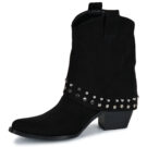 Exé Shoes 2153-2323-FABRIC-BLACK Nero Stivaletti Donna - 4