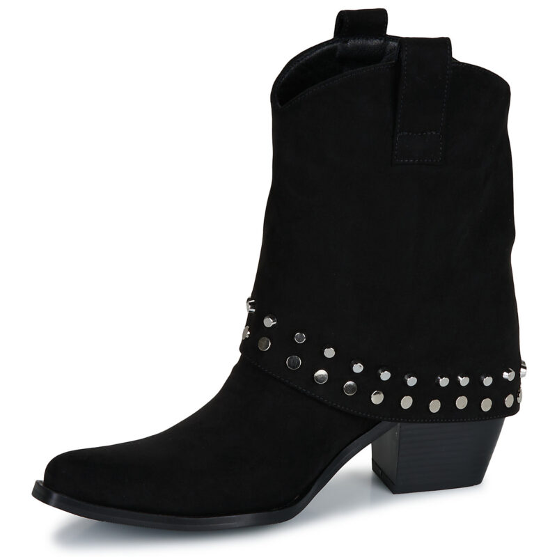 Exé Shoes 2153-2323-FABRIC-BLACK Nero Stivaletti Donna - 4