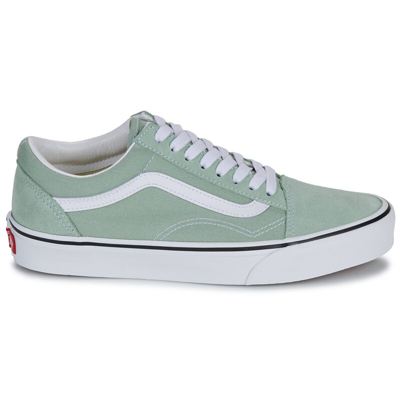 Vans Old Skool Verde Sneakers basse Donna - 2