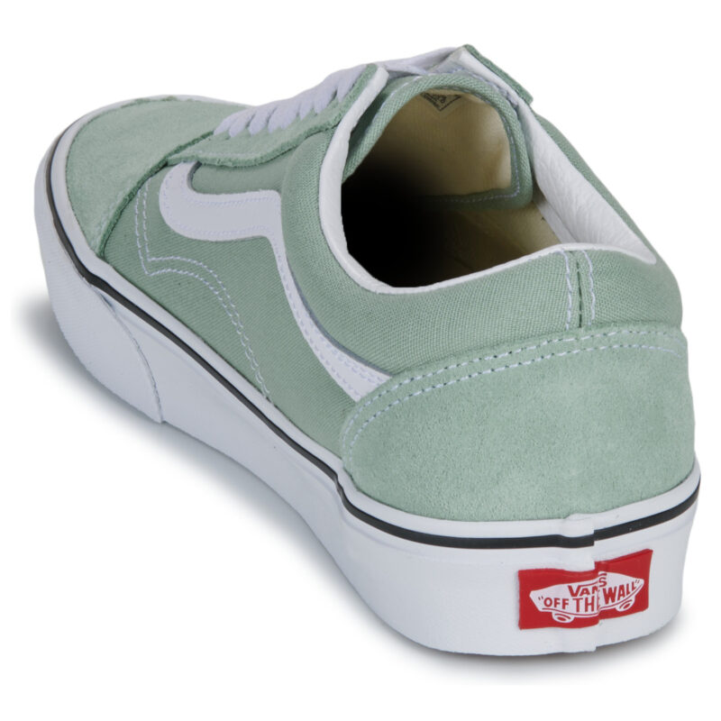 Vans Old Skool Verde Sneakers basse Donna - 5