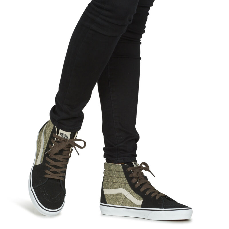Vans SK8-Hi Nero Sneakers alte Donna - 8