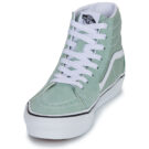 Vans SK8-Hi Tapered Green Women's High Sneakers - 3