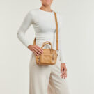 Nat et Nin MICRO MACY Beige Borsa a tracolla Donna - 6