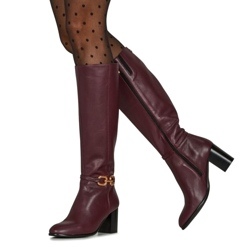 Fericelli BAHIA Bordeaux Women's Heeled Boots - 8