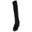 Fericelli Black Gilda Boots with Women Heel - 3