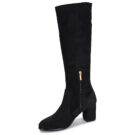 Fericelli Black Gilda Boots with Women Heel - 4