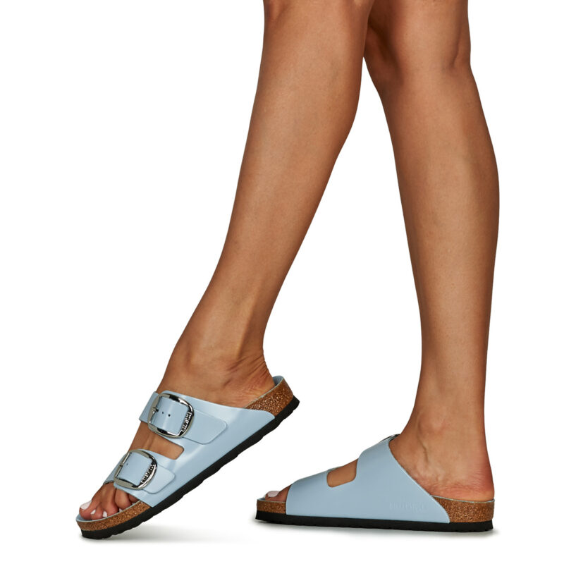 BIRKENSTOCK  Arizona Big Buckle  Blu -  Ciabatta Donna - 8