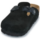 BIRKENSTOCK Boston Braided Pelle / Huilé / Suede / Black / Stretto Nero Zoccoli Donna - 3