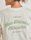 T-shirt New Balance LINEAR HERITAGE RELAXED T-SHIRT Beige T-shirt maniche corte Donna - 5