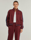 Giacca Sportiva New Balance POST SEASON PIQUE TRACK JACKET Rosso Giacche Sportive Donna - 2