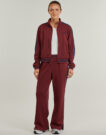 Pantaloni Sportivi New Balance POST SEASON PIQUE TRACK JACKET Rosso Pantaloni Sportivi Donna - 2