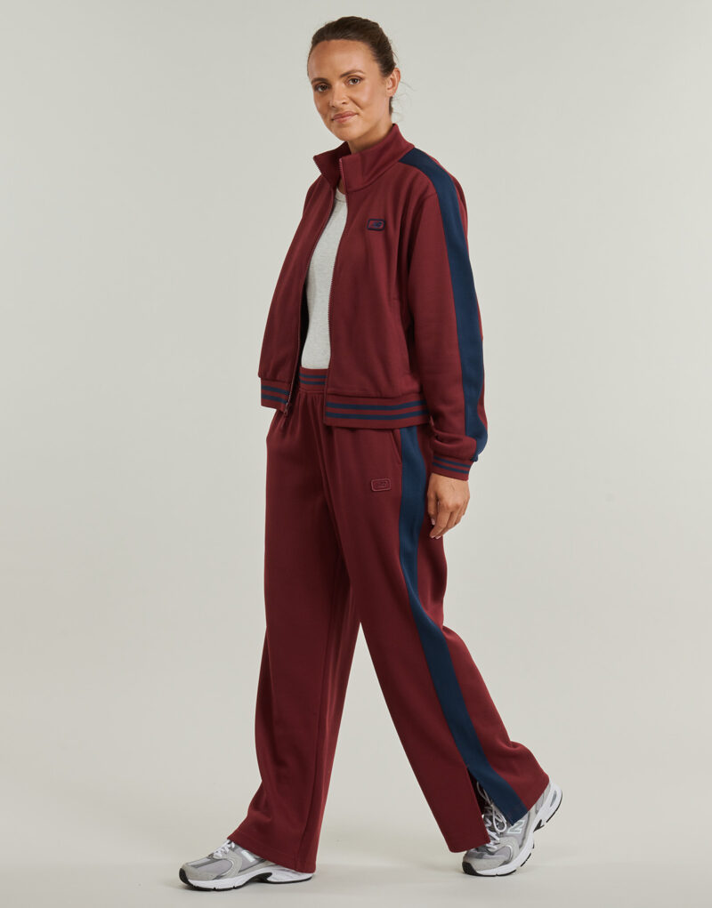 Pantaloni Sportivi New Balance POST SEASON PIQUE TRACK JACKET Rosso Pantaloni Sportivi Donna - 3