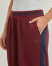 Pantaloni Sportivi New Balance POST SEASON PIQUE TRACK JACKET Rosso Pantaloni Sportivi Donna - 5