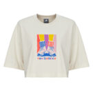 T-shirt New Balance ATHLETICS GRADIENT SHOES T-SHIRT Beige T-shirt maniche corte Donna - 1