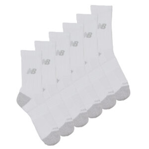 Calze sportive  New Balance  ACTIVE CUSHION CREW SOCKS 3 PACKS  Bianco -  Calze sportive Donna