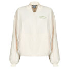 Giubbotto New Balance LINEAR HERITAGE WOVEN BOMBER JACKET Beige Giubbotti Donna - 1