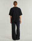 T-shirt New Balance LINEAR HERITAGE OVERSIZED T-SHIRT Nero T-shirt maniche corte Donna - 4