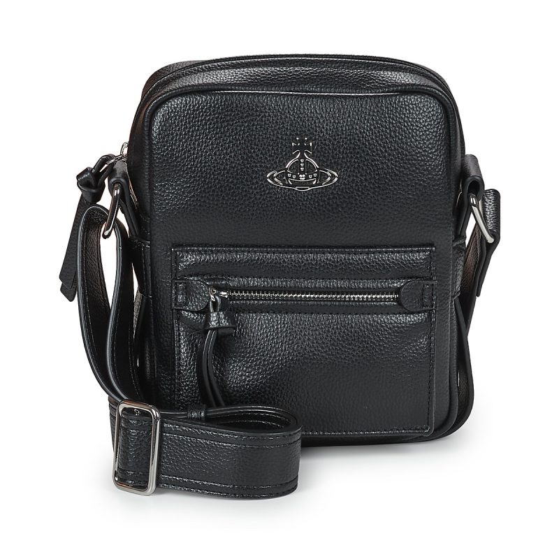Vivienne Westwood JACKSON CROSSBODY SATCHEL S Nero Borse Shopping Uomo - 1