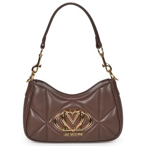 Borsa a spalla donna Love Moschino  EMBOSSED Q Love Moschino 8059987914680