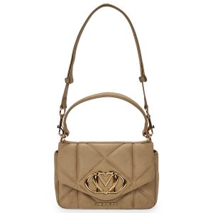 Borsa a tracolla donna Love Moschino  EMBOSSED Q SUEDE Love Moschino 8059987420785
