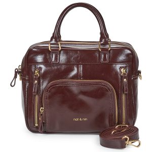 Borsa a tracolla donna Nat et Nin  MINI MACY  Marrone Nat et Nin 3700723379946