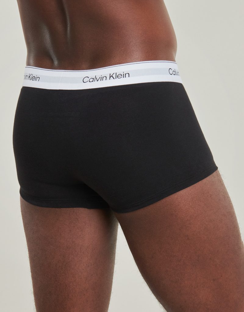 Boxer  Calvin Klein Jeans  LOW RISE TRUNK 3PK X3  Nero -  Boxer Uomo - 4