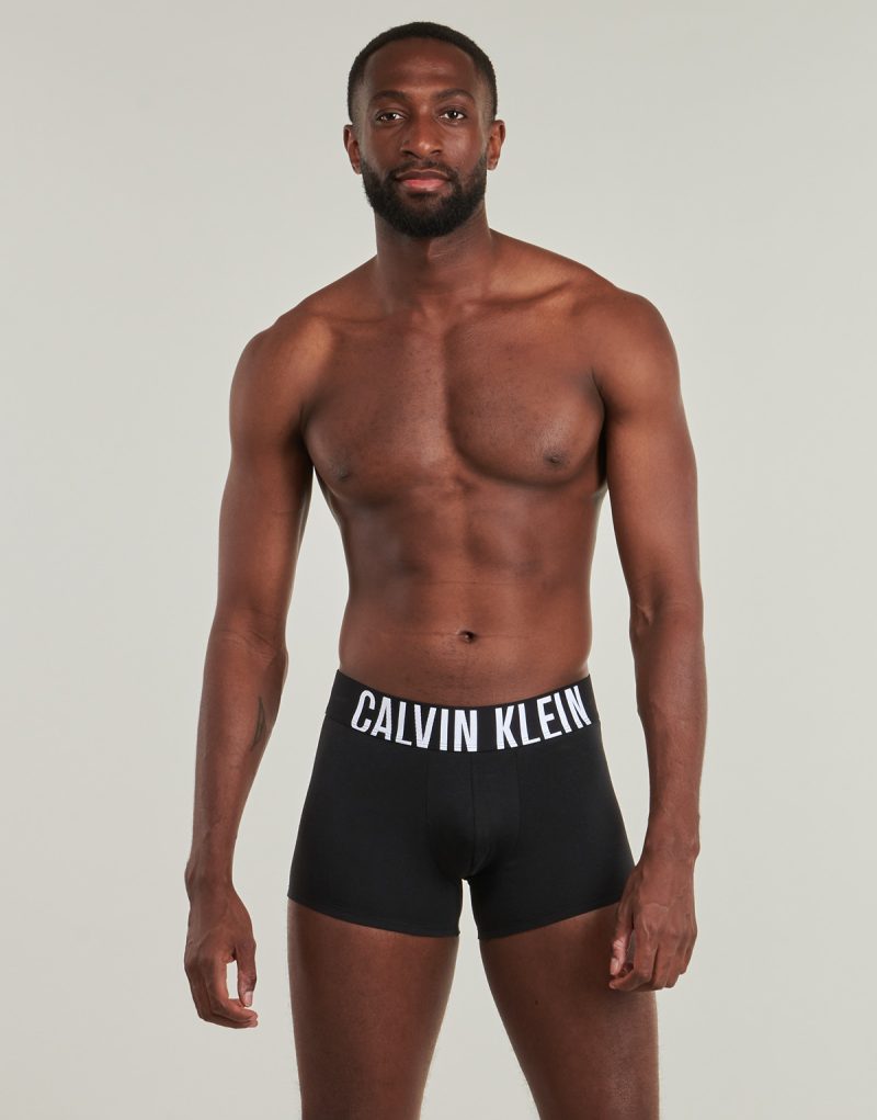 Boxer Calvin Klein Jeans TRUNK 3PK X3 Black Men's Boxer Shorts - 2
