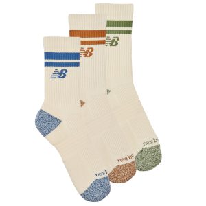 Calze sportive    ACTIVE LIFESTYLE STRIPED CREW SOCKS 3 PACKS  Beige