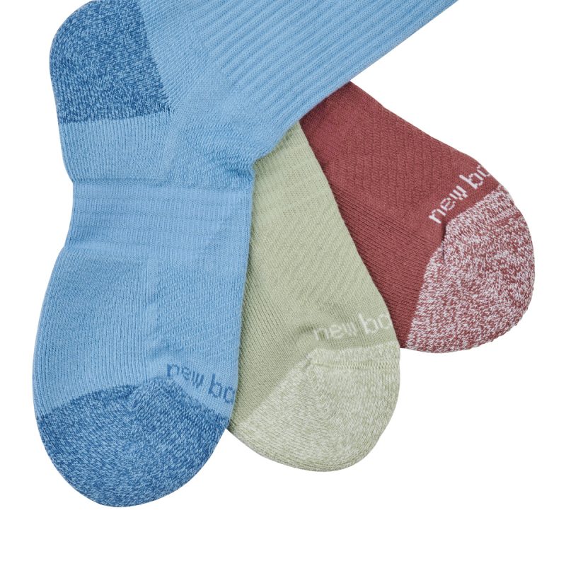 Calze sportive New Balance ACTIVE CUSHION CREW SOCKS 3 PACKES Multicolore Calze sportive Uomo - 2