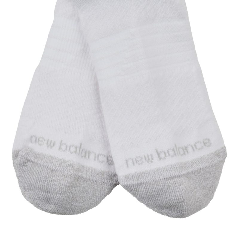Calze sportive New Balance ACTIVE CUSHION CREW SOCKS 3 PACKS Bianco Calze sportive Uomo - 2