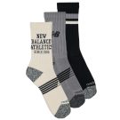 Calze sportive New Balance ACTIVE LIFESTYLE GRAPHIC CREW SOCKS 3 PACKS Grigio Calze sportive Uomo - 1