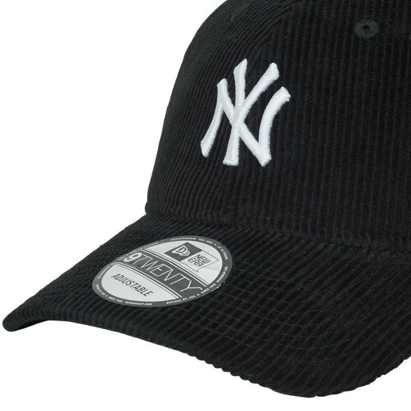 Cappellino New Era CORD 9TWENTY NEW YORK YANKEES STN Nero Cappellini Uomo - 3