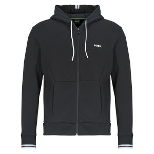 Felpa uomo BOSS  FZ Hoodie Zone  Nero BOSS 4063547114117