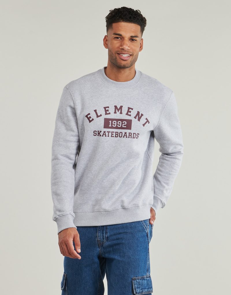 Felpe Element HOME TEAM CR Grigio Felpe Uomo - 2