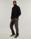 Felpe G-Star Raw PREMIUM CORE HALF ZIP R SW LS Nero Felpe Uomo - 3