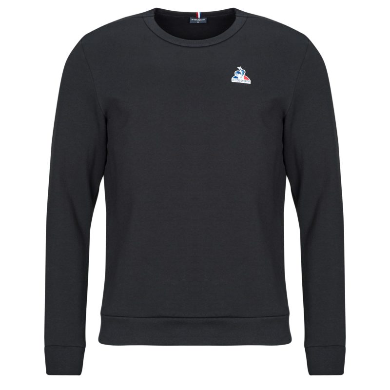 Felpe Le Coq Sportif ESS Crew Sweat N°1 M Nero Felpe Uomo - 1