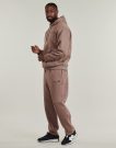 Felpe con cappuccio New Balance LINEAR GRAPHIC FLEECE HOODIE Marrone Felpe con cappuccio Uomo - 3