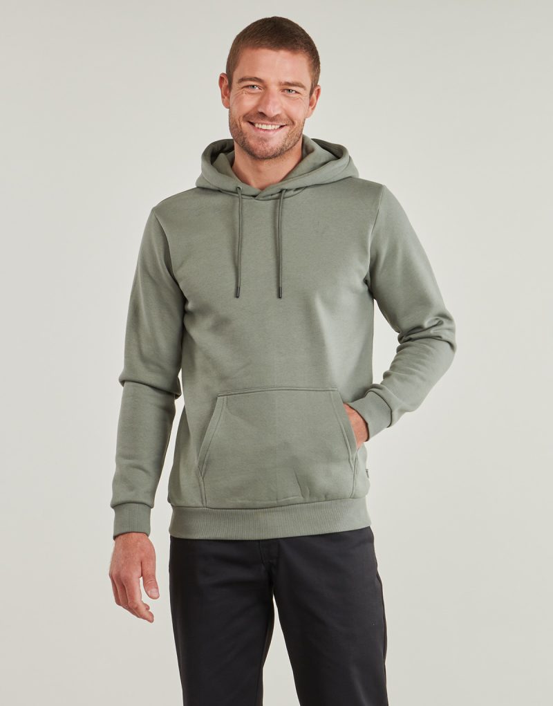 Only & Sons Kapuzenpullover ONSCERES HOODIE SWEAT NOOS Khaki Kapuzenpullover Herren - 2