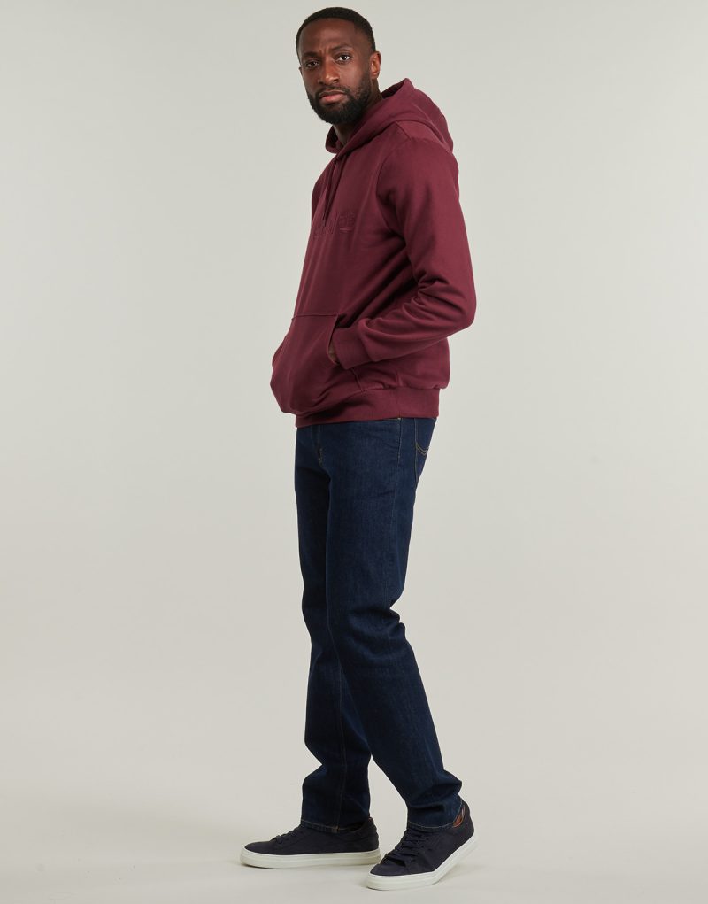 Felpe con cappuccio Timberland Embroidery Tonal Hoodie Rosso Felpe con cappuccio Uomo - 3