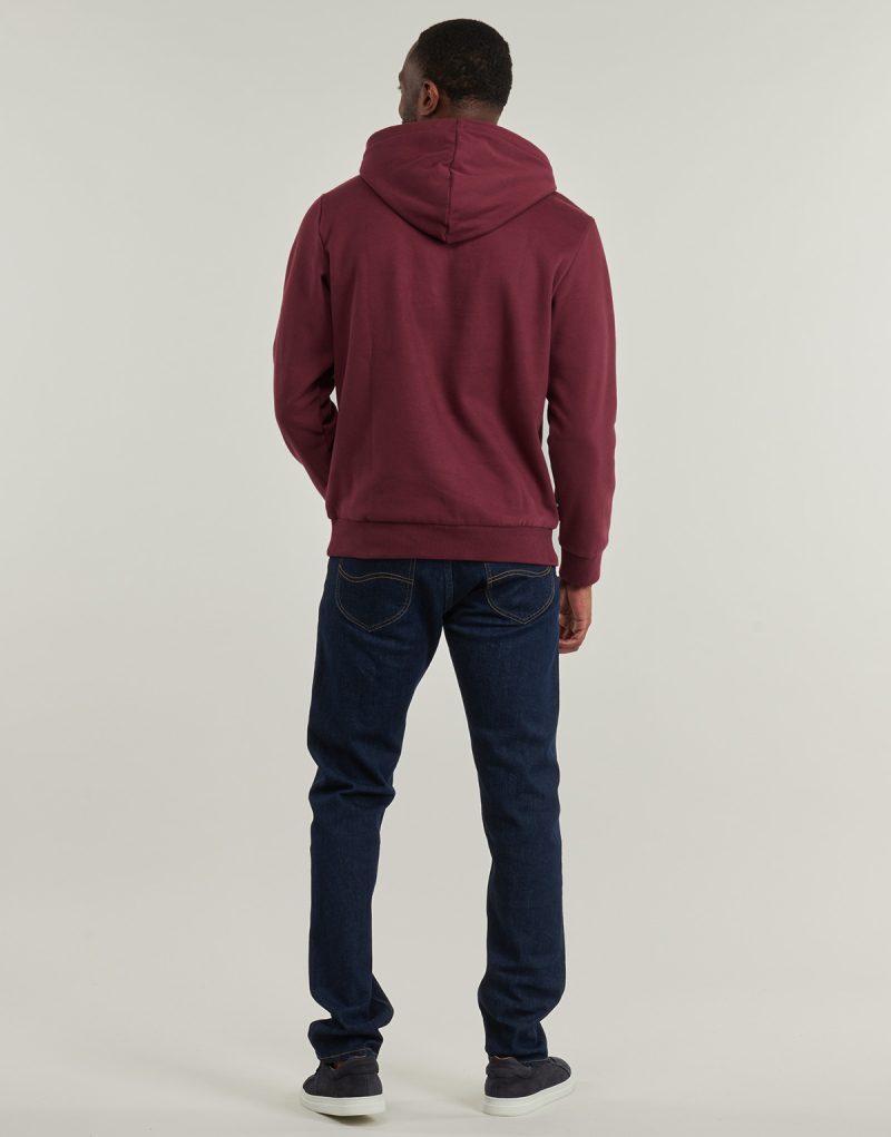 Felpe con cappuccio Timberland Embroidery Tonal Hoodie Rosso Felpe con cappuccio Uomo - 4