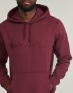Felpe con cappuccio Timberland Embroidery Tonal Hoodie Rosso Felpe con cappuccio Uomo - 5
