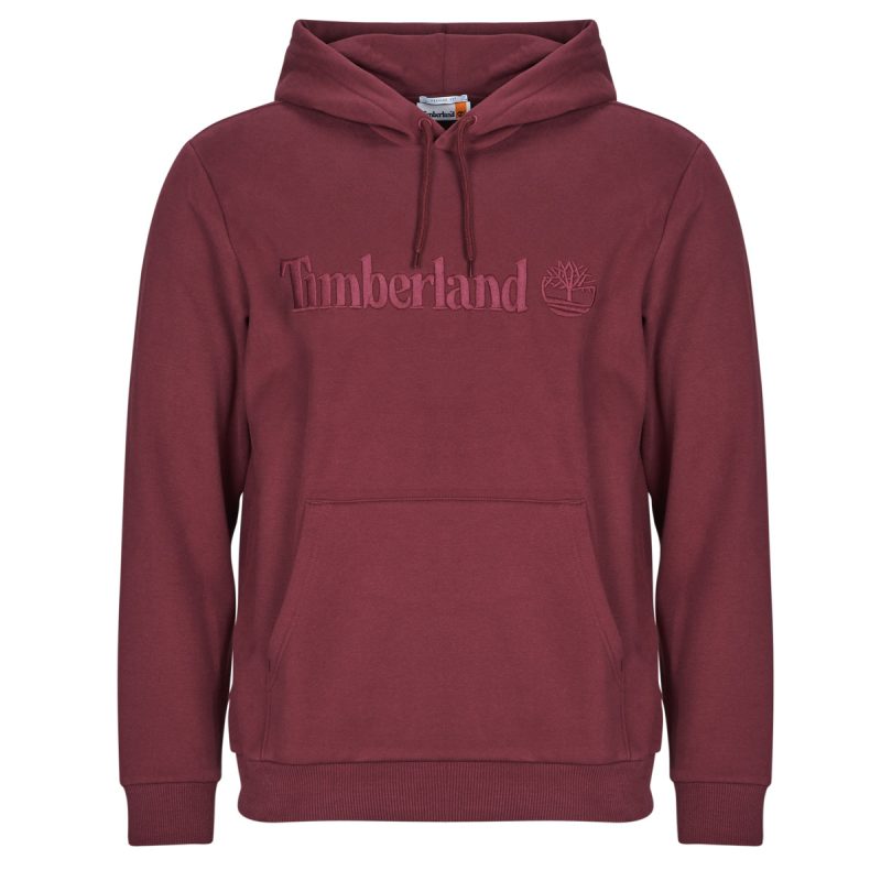 Felpe con cappuccio Timberland Embroidery Tonal Hoodie Rosso Felpe con cappuccio Uomo - 1