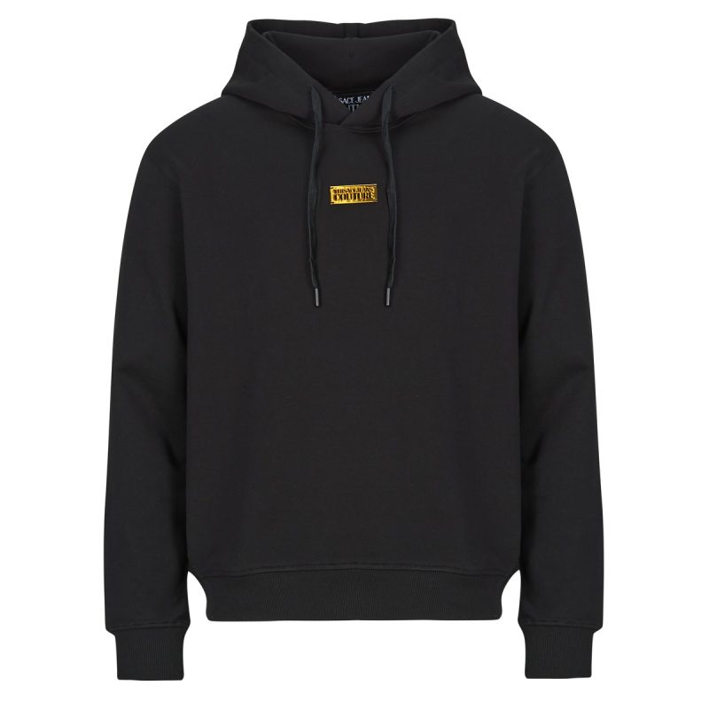 Sudaderas con capucha Versace Jeans Couture 79GAIT07 negras para hombre - 1
