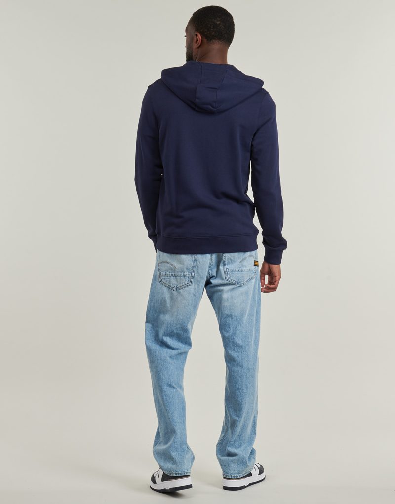 Giacca Sportiva Lyle & Scott ZIP Through Hoodie Marine Giacche Sportive Uomo - 4