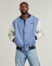 Chaqueta de b&eacute;isbol vaquera Vans azul para hombre - 2