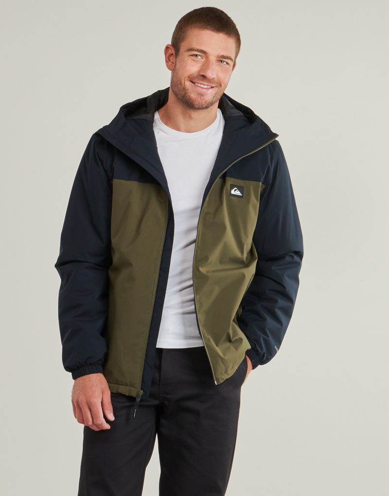 Quiksilver OVERCAST 3K INSULATED Khaki Jacke Herrenjacken - 2