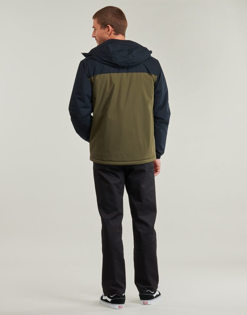 Quiksilver OVERCAST 3K INSULATED Khaki Jacke Herrenjacken - 4