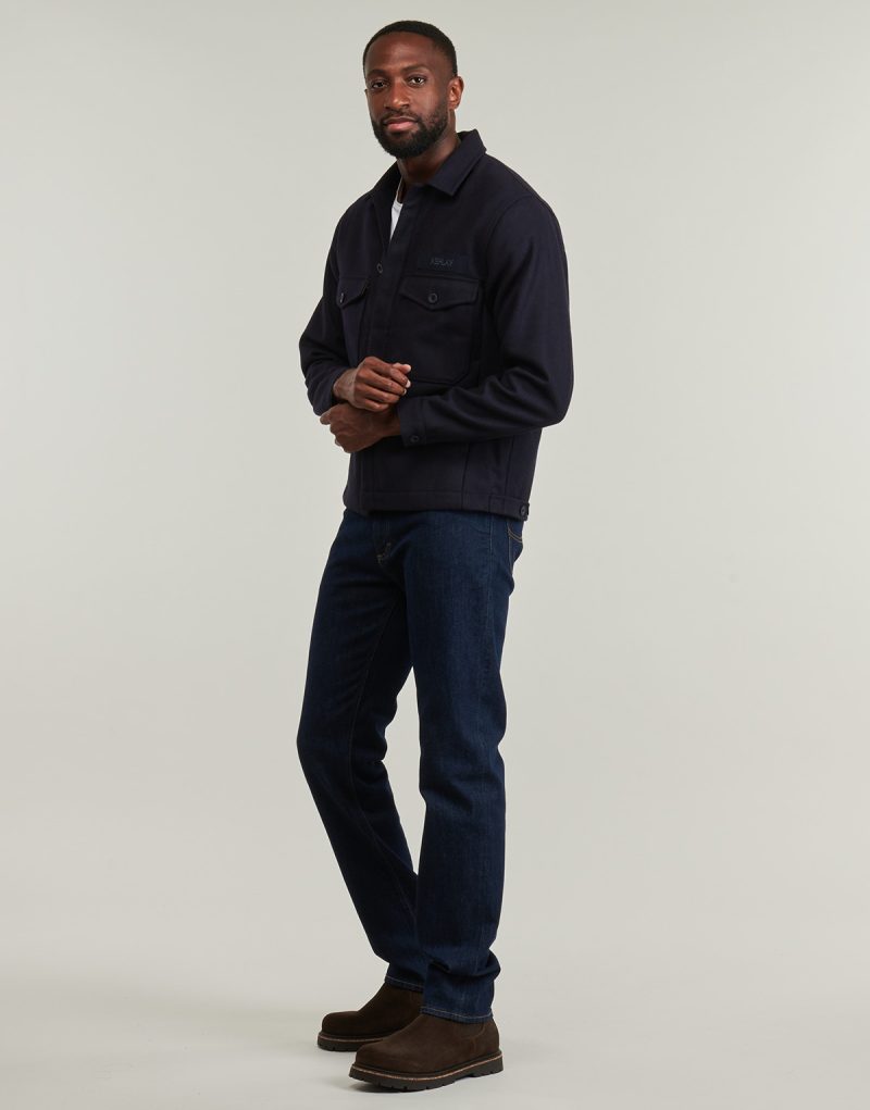Veste Replay - Vestes noires pour hommes - Taille 3