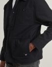 Vans Drill Chore Canvas Jacke Schwarz Herrenjacken - 5